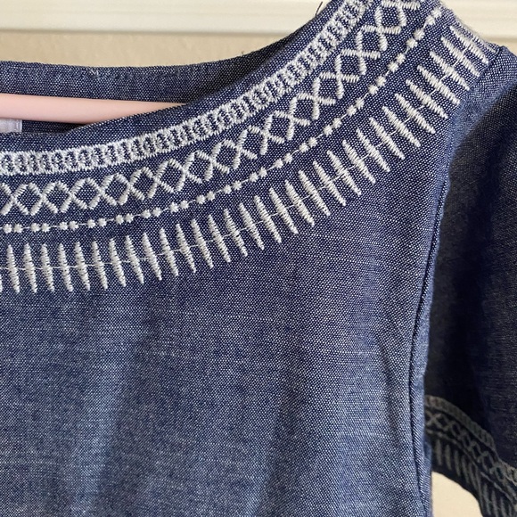 Girls chambray dress - Picture 6 of 8